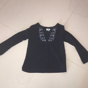 A old navy dark blue long sleeve
